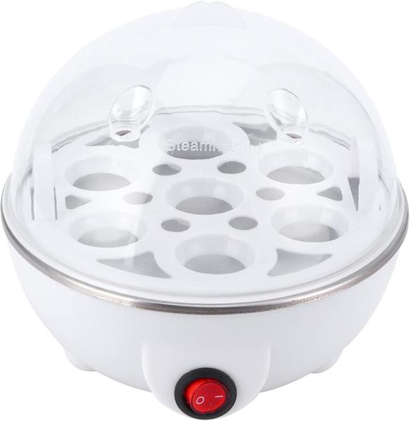 Imagem de Cozedor Elétrico A Vapor Ovos Egg Cooker 220v 350w (Branco)