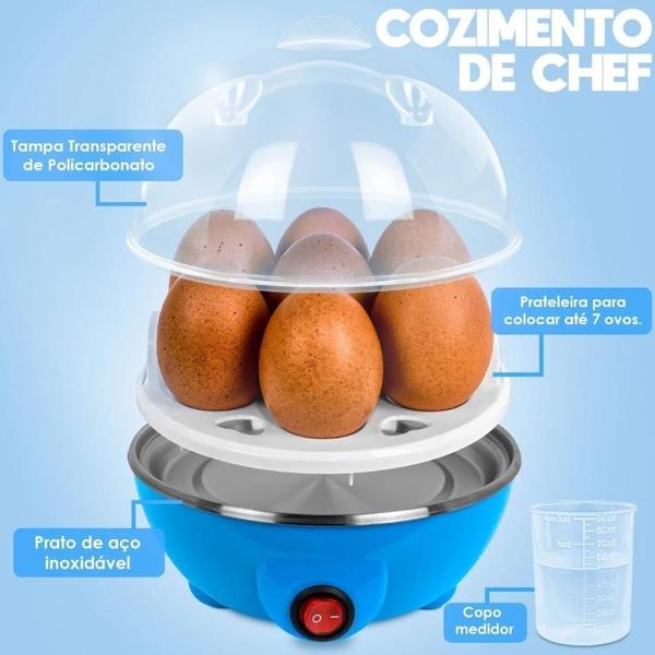 Cozedor Elétrico de Ovos Fácil e Rápido 110V - ANNICKSTOREE Imagem de Cozedor Elétrico de Ovos Fácil e Rápido 110V
