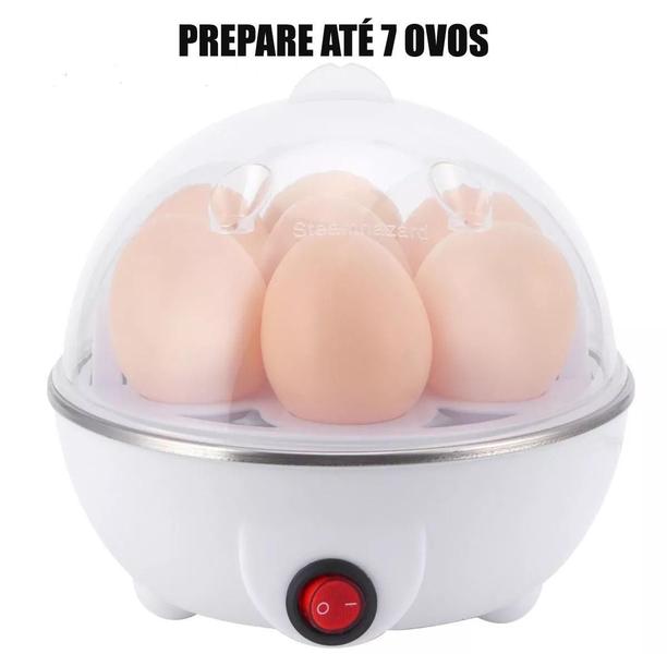 Imagem de Cozedor Elétrico Vapor Cozinha Multi Funções Ovos Egg Cooker