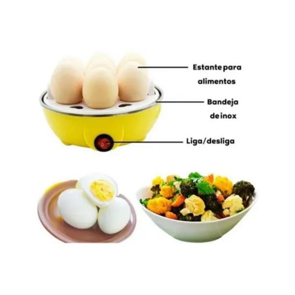 Imagem de Cozedor Ovos Máquina De Cozinhar Egg Vapor Elétrico