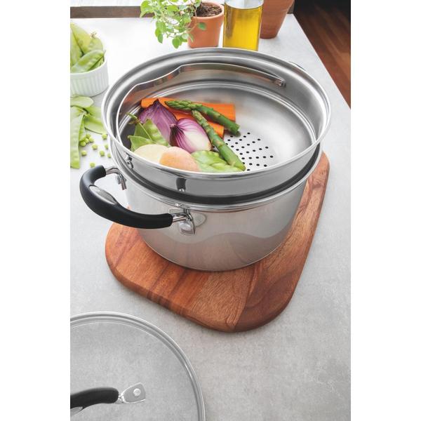 Imagem de Cozi-Vapore Tramontina Aço Inox Astro 20Cm 3,6L