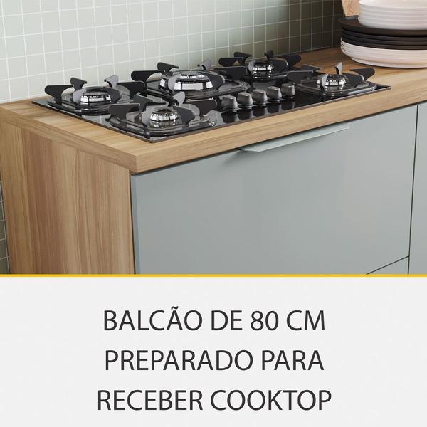 Imagem de Cozinha 5 Peças Marquesa 7 Portas 6 Gavetas 100 MDF Nesher