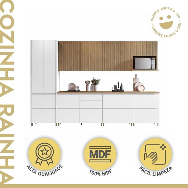 Imagem de Cozinha 7 Peças 100% MDF Rainha