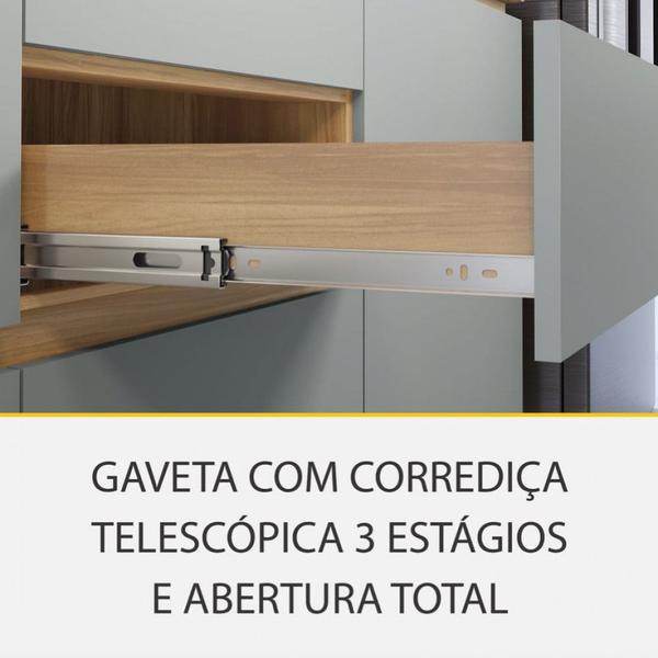 Cozinha 7 Peças Rainha Ripado 100 Mdf - Nesher Imagem de Cozinha 7 Peças Rainha Ripado 100 Mdf - Nesher