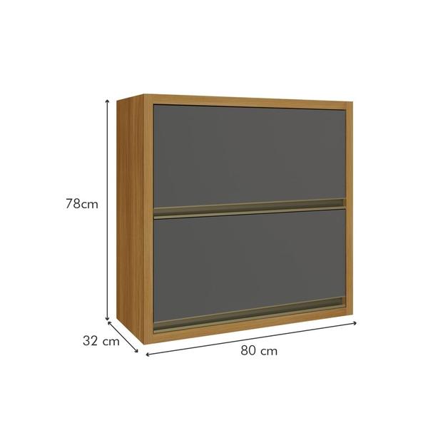 Imagem de Cozinha 9 Peças Ângulo Torre Quente 100% MDF Baronesa Nesher