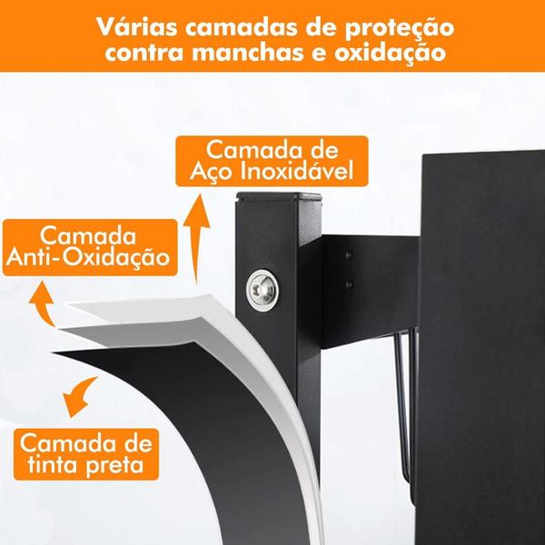 Imagem de Cozinha Auto Sustentavel Luxo Aco Inox Escorredor