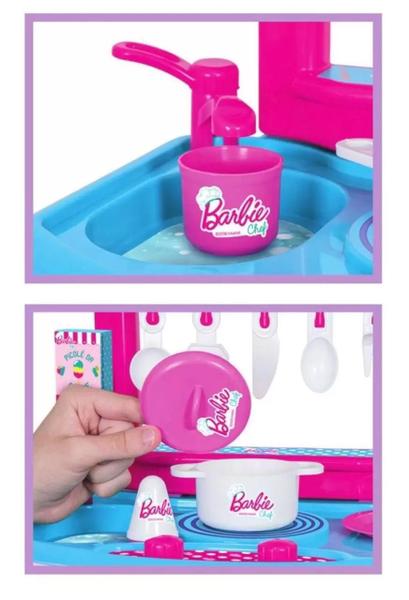 Imagem de Cozinha Barbie Chef com Diversos Acessórios - Cotiplás