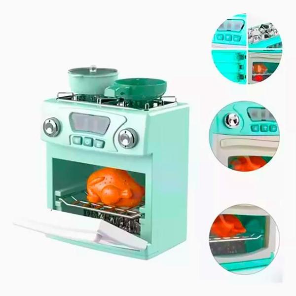 Imagem de Cozinha Brinquedo Mini Fogão E Forno 2 Em 1 A1003-2 - Dorémi