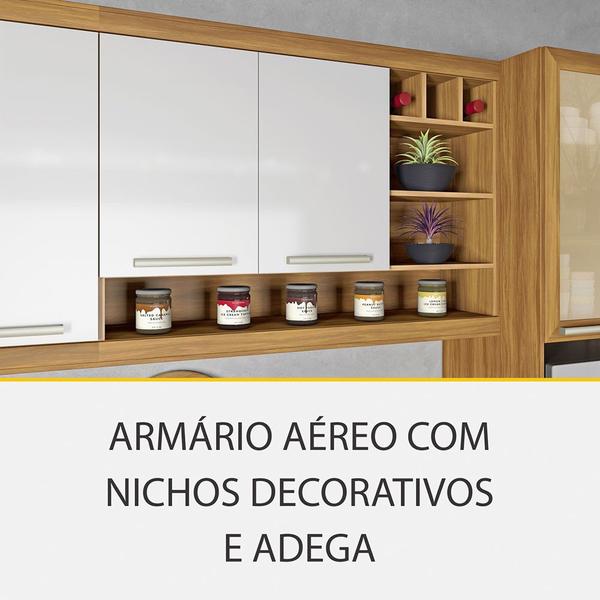 Cozinha Burguesa Premium 07 Peças em MDF Nesher Imagem de Cozinha Burguesa Premium 07 Peças em MDF Nesher