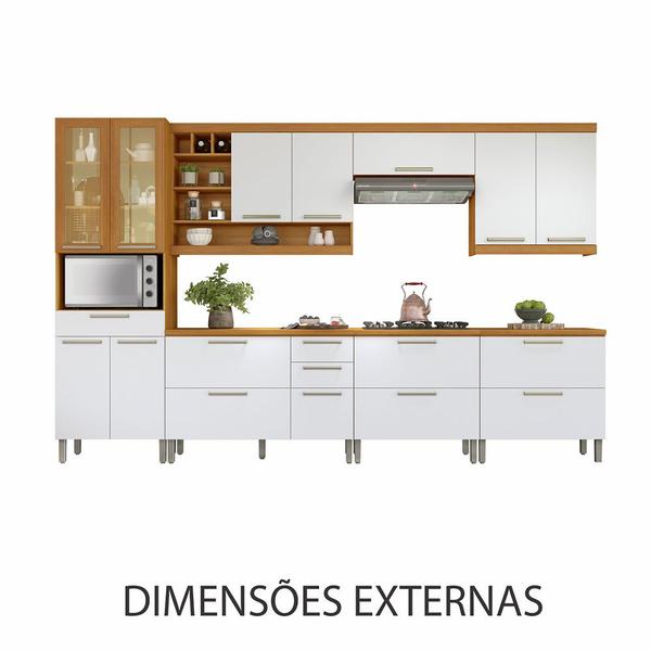 Cozinha Burguesa Premium 07 Peças em MDF Nesher Imagem de Cozinha Burguesa Premium 07 Peças em MDF Nesher