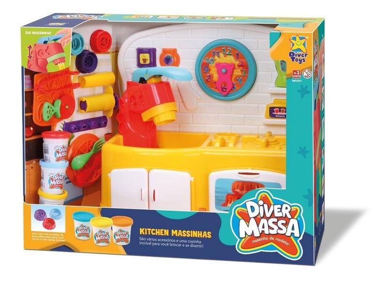 Imagem de Cozinha Com Massinha De Modelar - Kitchen Massa - Divertoys