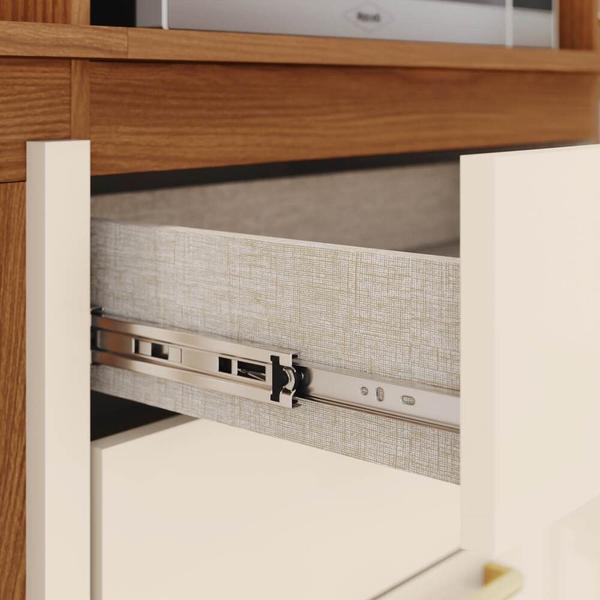 Cozinha Compacta 10 Portas 2 Gavetas para 2 Fornos B125 - Briz Imagem de Cozinha Compacta 10 Portas 2 Gavetas para 2 Fornos B125