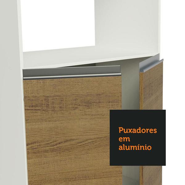 Imagem de Cozinha Completa 100% MDF Madesa Smart 250 cm Com Balcão e Tampo