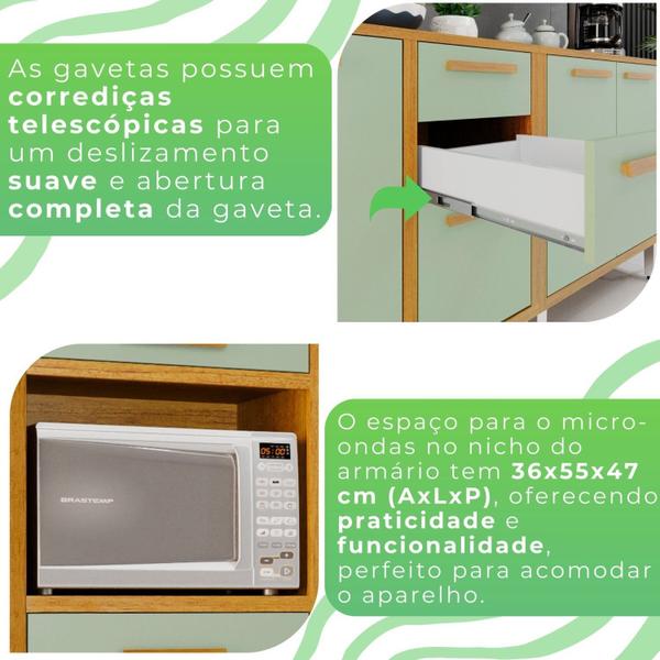 Imagem de Cozinha Completa 5 Peças Isabela