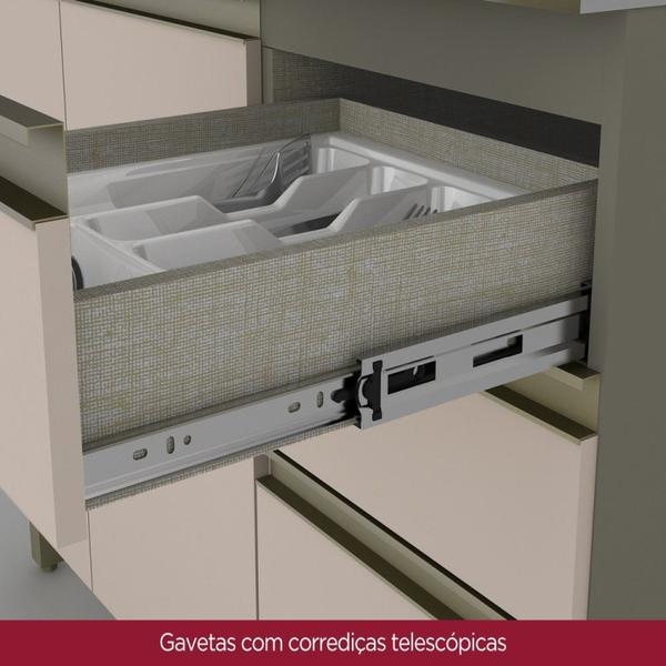 Imagem de Cozinha Completa 5 Peças para 1 Forno 14 Portas Aurora Espresso Móveis