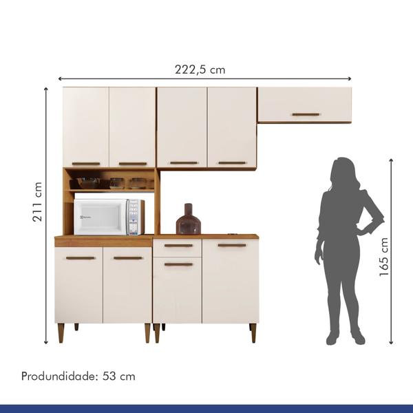 Imagem de Cozinha Completa 9 Portas Atenas