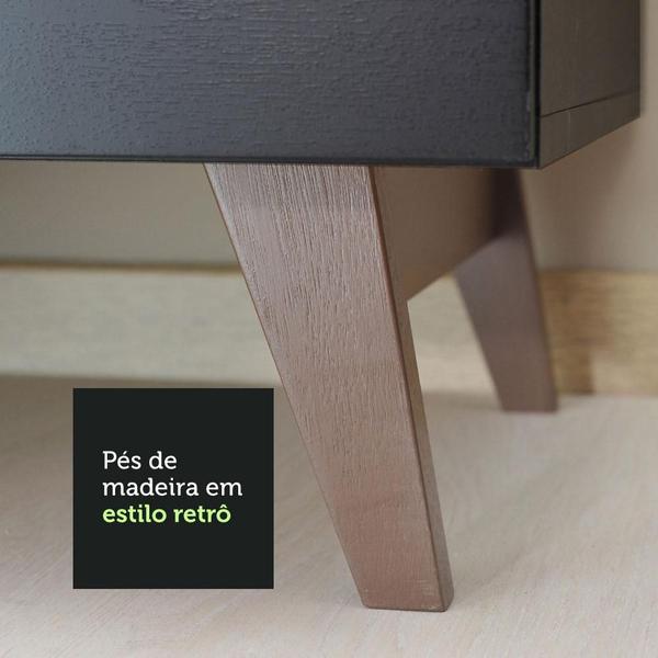 Imagem de Cozinha Completa de Canto Madesa Reims 332002 com Armário e Balcão - Preto