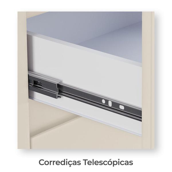 Imagem de Cozinha Completa Modulada Jessica 100% MDF com 2 Balcões Independentes 10 Portas e 6 Gavetas Tuboarte