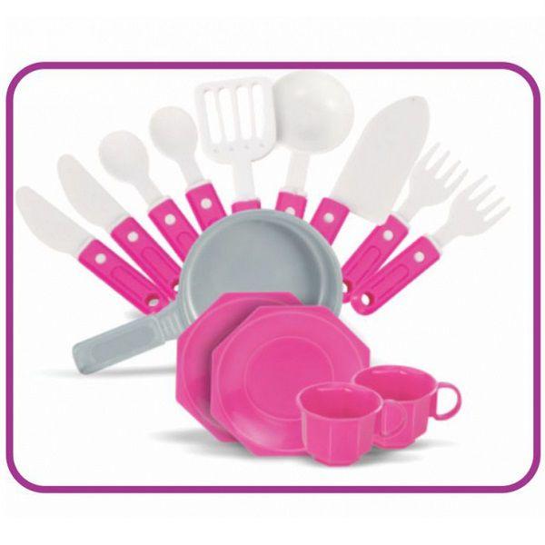 Imagem de Cozinha Completa PINK com Agua Magic TOYS 8074