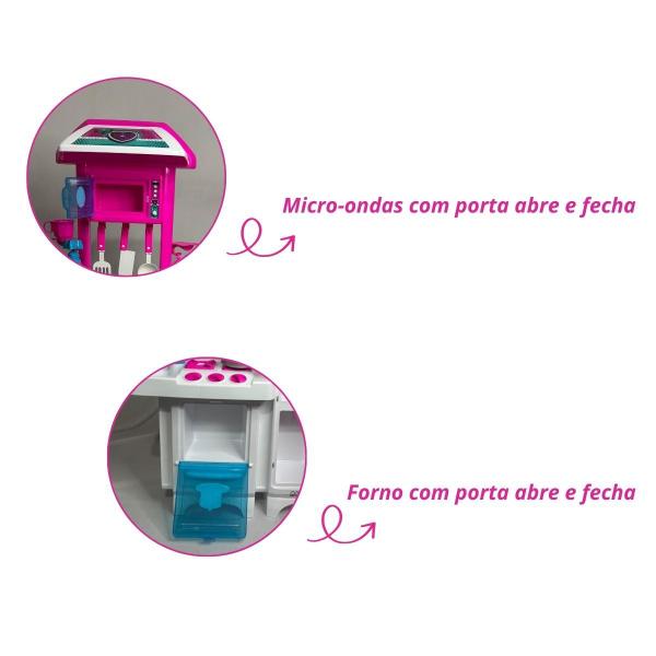 Imagem de Cozinha Completa Pink com Água - Magic Toys