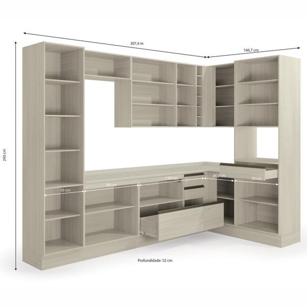 Imagem de Cozinha Completa Planejada 11pc Maxxi CB362 Kappesberg