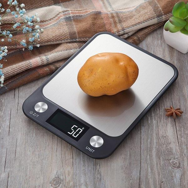 Imagem de Cozinha Digital Escalas LCD Backlight Display Eletris Food Weight Balance Scales For Kitchen Cooking