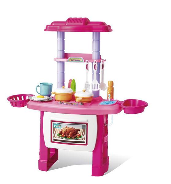 Imagem de Cozinha Divertida Brinquedo Kit Infantil Completa Master Chef 43 Pçs Importway BW091