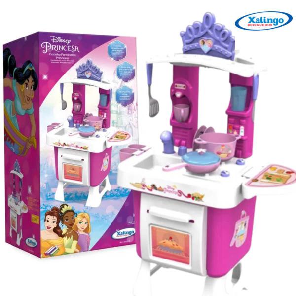 Cozinha Fantástica Princesas Disney Xalingo - 1945.4 Imagem de Cozinha Fantástica Princesas Disney Xalingo - 1945.4