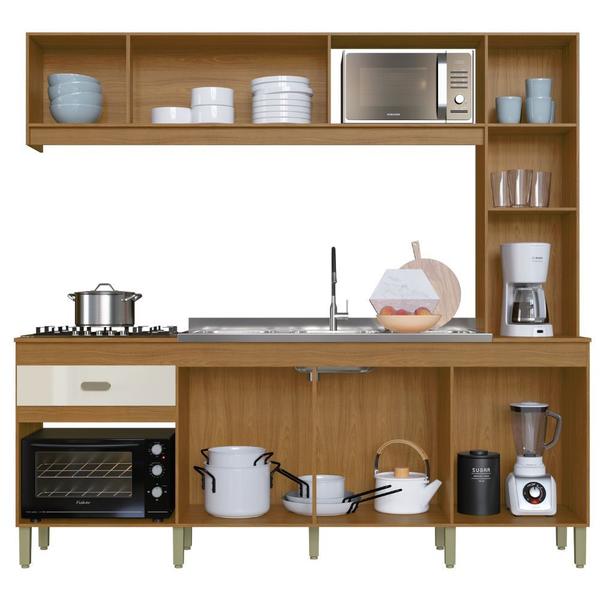 Cozinha Indekes Dubai 7 Portas 1 Gaveta - Cozinha Compacta