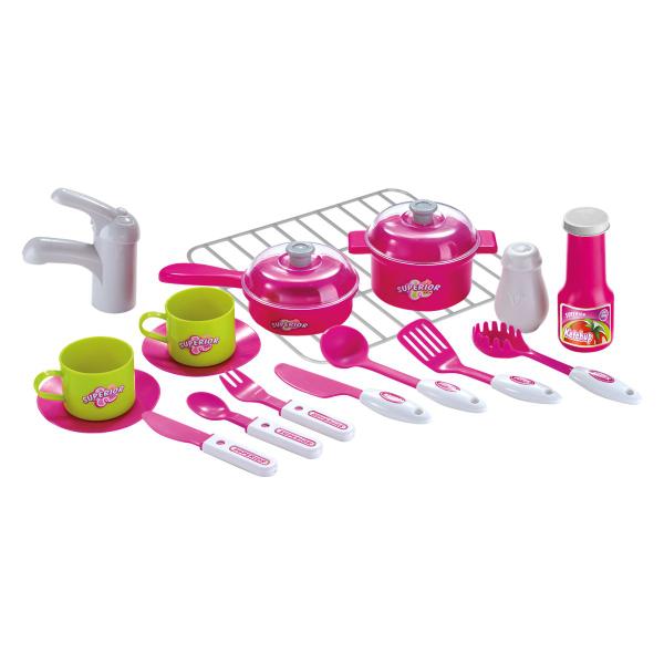 Imagem de Cozinha Infantil Brinquedo C/ Som e Luz Princess Replay Kids