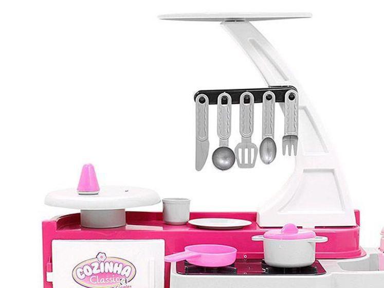 Imagem de Cozinha Infantil Clássica Rosa - Com 76 Cm da Cotiplás Ref 1601