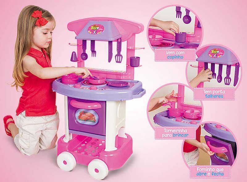 Imagem de Cozinha Infantil Com Acessorios Play Time Cotiplás