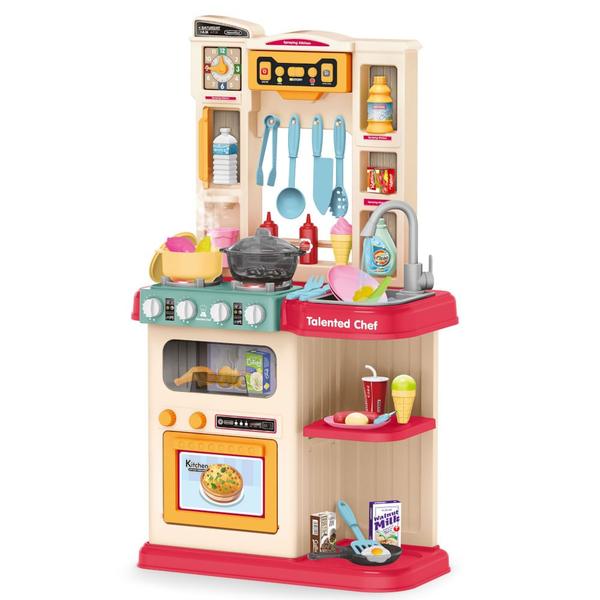 Imagem de Cozinha Infantil com Luz e Som - Minha Cozinha Real - Sweet Home - 65 Peças - ST Import