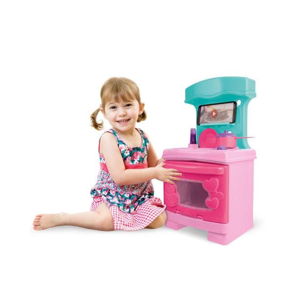 Imagem de Cozinha Infantil Completa Grande Sweet Fantasy Sonho de Menina Cardoso Toys