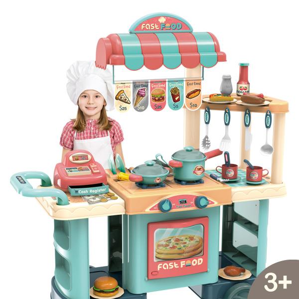 Imagem de Cozinha Infantil De Brinquedo Bancada Food Truck Replay Kids