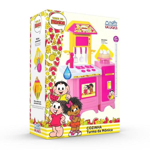 Imagem de Cozinha Infantil Magic Toys Turma da Mônica com Acessórios