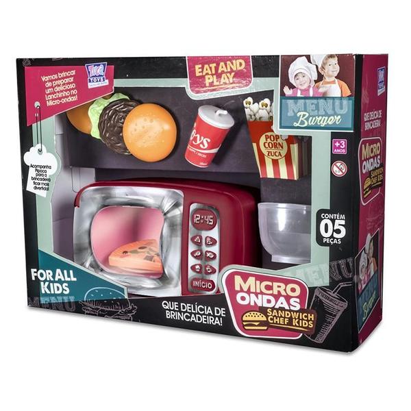 Imagem de Cozinha Infantil Microondas Sandwich Chef Kids Zuca Toys