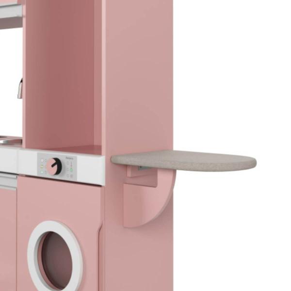 Cozinha Infantil Rose Luli com Refrigerador Fogão Micro-Ondas e Máquina de Lavar com Tabua Passar - Ofertamo Imagem de Cozinha Infantil Rose Luli com Refrigerador Fogão Micro-Ondas e Máquina de Lavar com Tabua Passar - Ofertamo