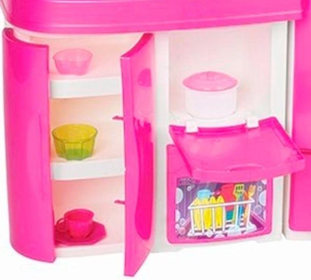 Imagem de Cozinha Meg Versátil Super Menina Completa - Magic Toys