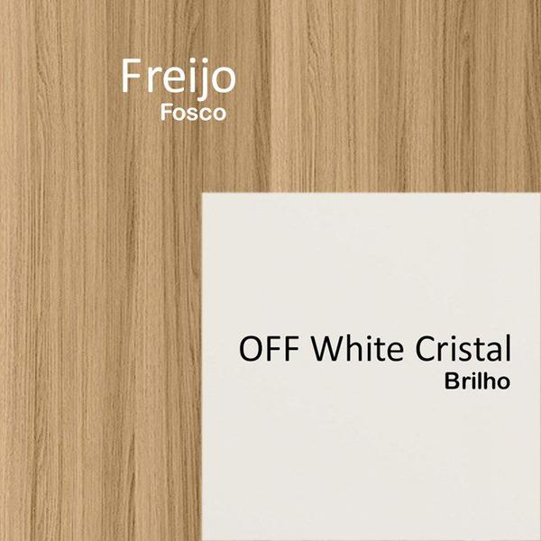 Imagem de Cozinha Modulada 4 Peças 17010 Freijo Off White Cristal Nicioli