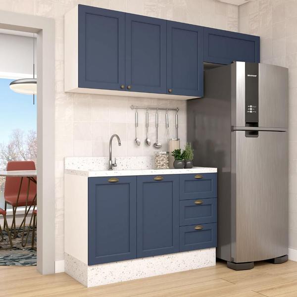 Imagem de Cozinha Modulada Aurora 190cm Clássico Conjunto Provençal