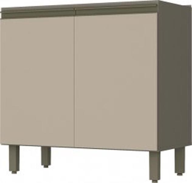 Cozinha Modulada Conect com 8 Peças Duna/Cristal - Henn Imagem de Cozinha Modulada Conect com 8 Peças Duna/Cristal - Henn