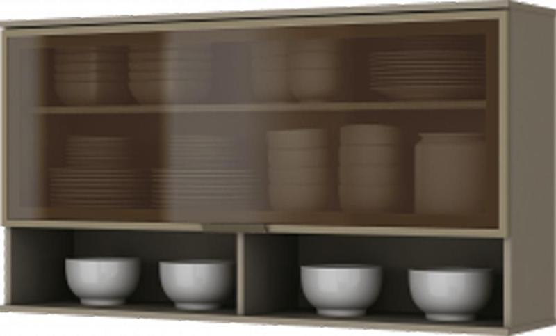 Cozinha Modulada Conect com 8 Peças Duna/Cristal - Henn Imagem de Cozinha Modulada Conect com 8 Peças Duna/Cristal - Henn