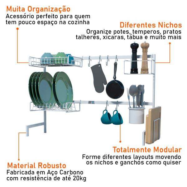 Imagem de Cozinha Modular Autossustentável Organizador Suspenso Para Cozinha