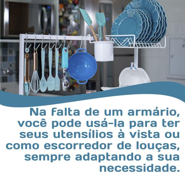 Imagem de Cozinha Modular Suspensa Autossustentável 20 Peças 82cm