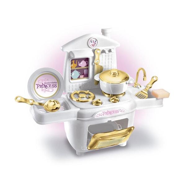 Imagem de Cozinha Princess Delux 14 Peças Infantil Brinquedo Zuca Toys