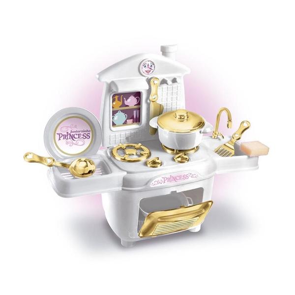 Cozinha Princess Delux Brinquedo Infantil 14 Peças Zuca Toys - Zucatoys Imagem de Cozinha Princess Delux Brinquedo Infantil 14 Peças Zuca Toys
