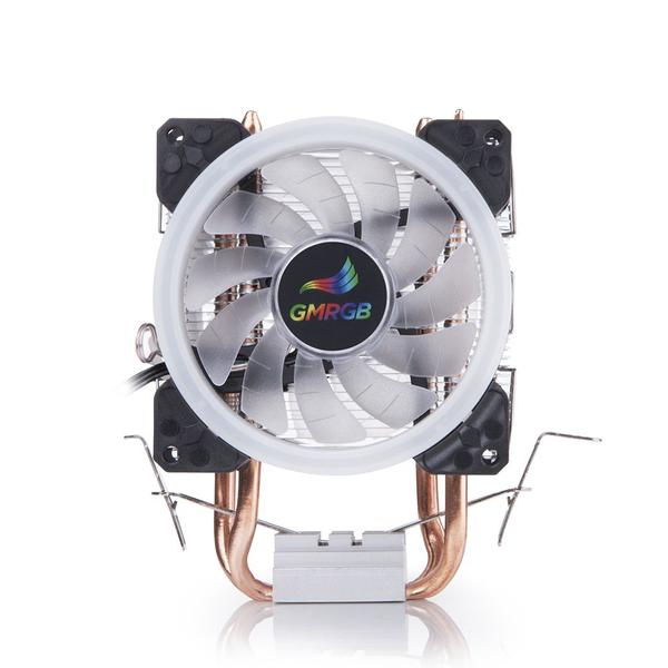 Imagem de CPU Cooler 3 Pinos GMRGB PC Silencioso Intel LGA 775 1200 1150 1151 1155 AM AM2 AM3 AM4 RGB