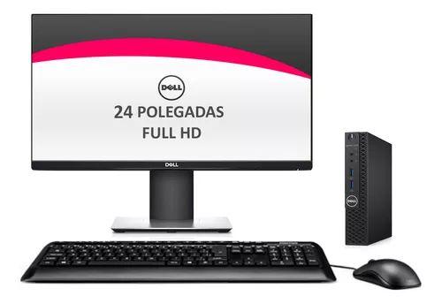 Imagem de Cpu Dell 7040 Mini Core I5 6ger 16gb 500ssd + Monitor 24pol