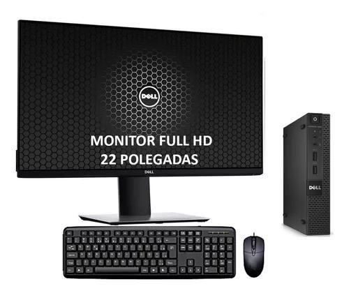 Cpu Dell Optiplex 3020 Core I5 8gb 240ssd Monitor 22pol